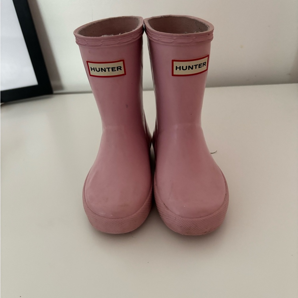 Hunter Blush Waterproof Boots